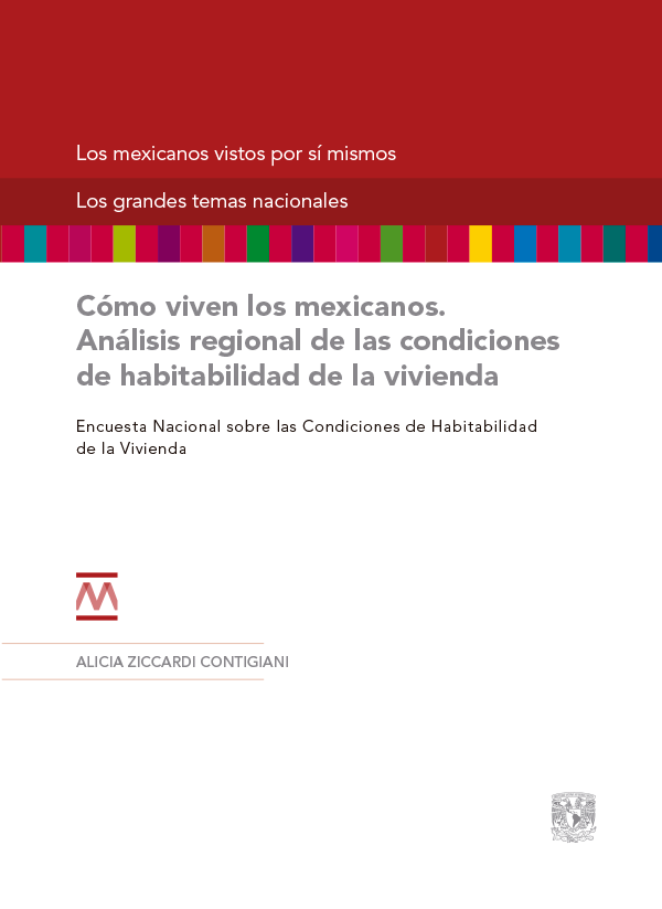 Portada - Cómo viven los mexicanos. Análisis regional de las condiciones de habitabilidad de la vivienda