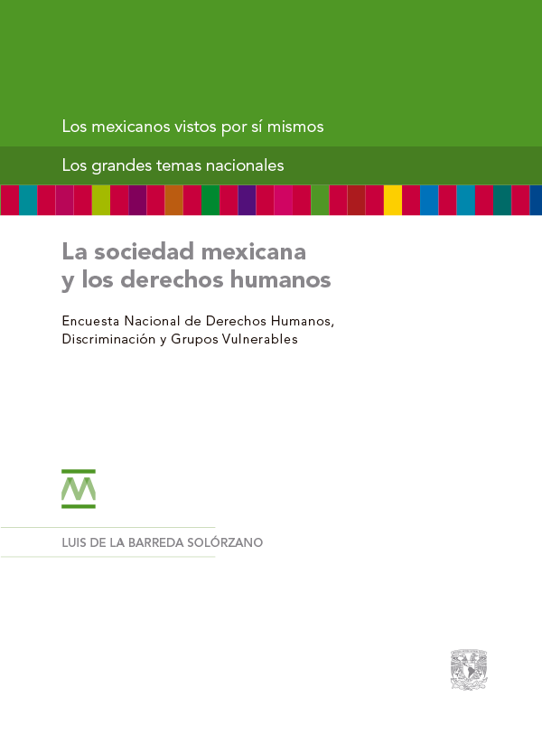 Portada - La sociedad mexicana y los derechos humanos